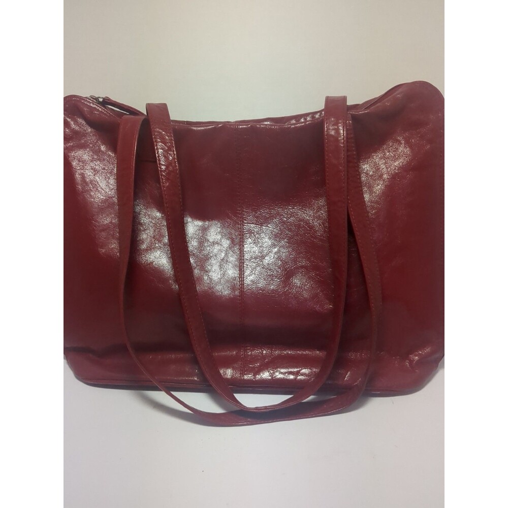 latico Bordeaux Red Leather laptop  Bag